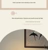 Modern Minimalist Petal Umbrella Desk Lamp - S-Shaped Iron Art for Bedrooms & B&Bs