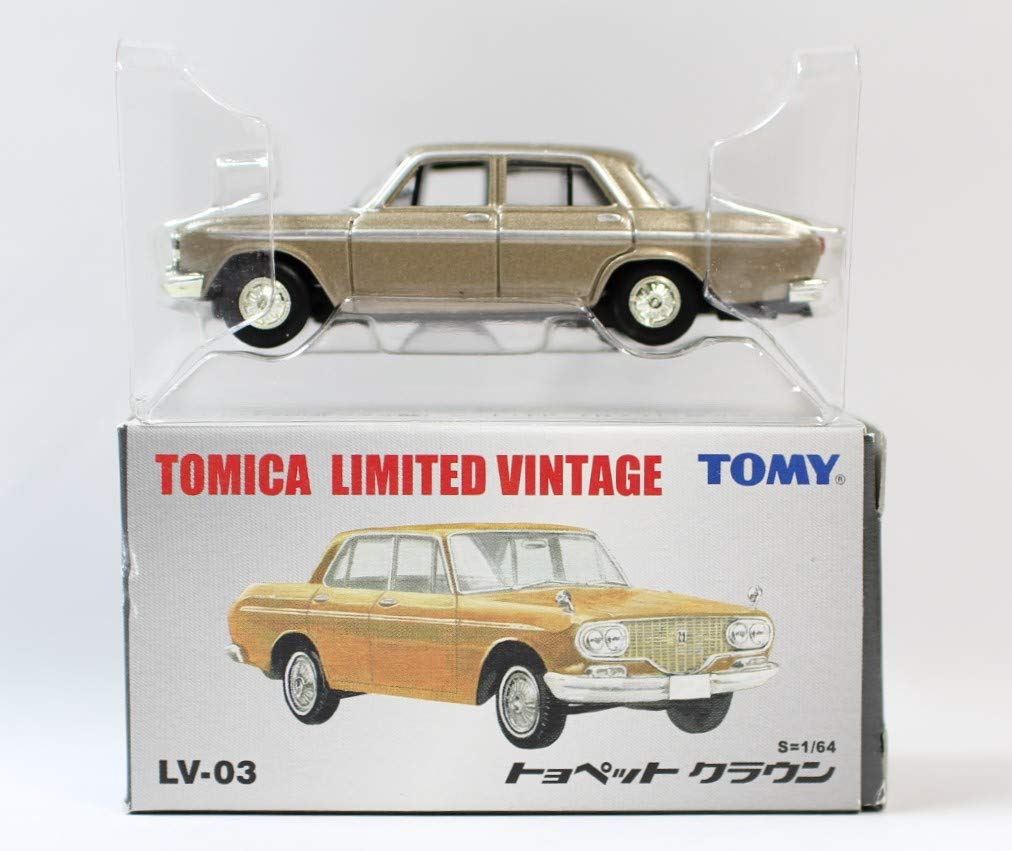 

Tomica Limited LV-03a Toyopet Crown Beige