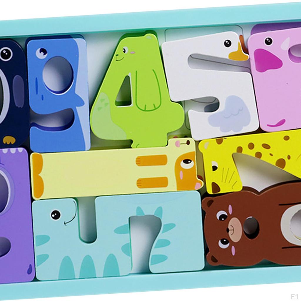 Birthday Gifts Jigsaw Learning Sorting Brain Teasers Cartoon Toys Montessori Boys And Girls