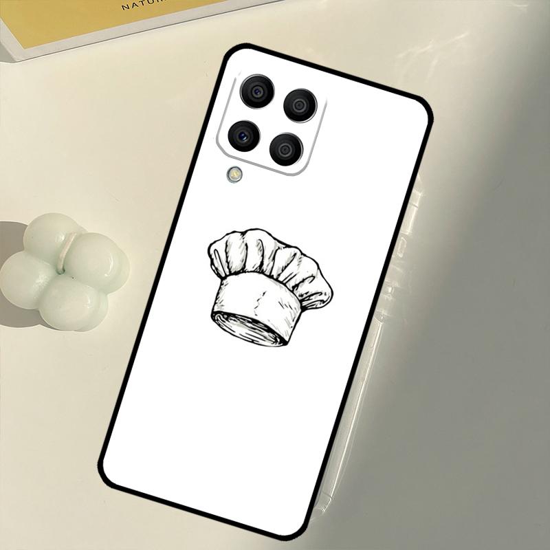 Cooking Chef For Samsung Galaxy M33 M13 M14 M12 M32 M52 M31 M55 M15 M11 M21 M35 M53 M34 M54 M06 M16 Case