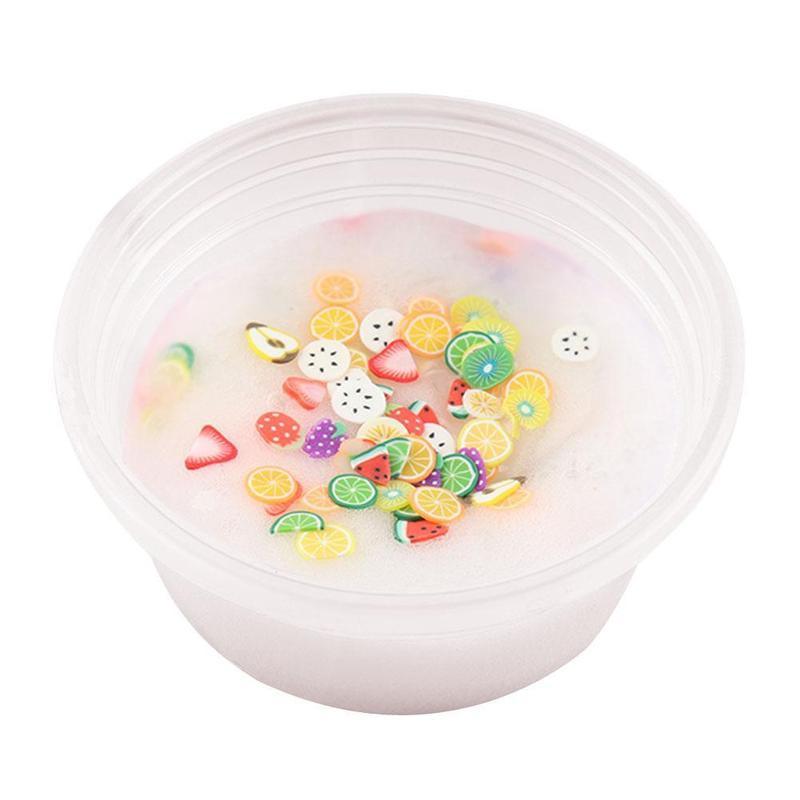 Fruchtkristallfarbener Tonknete-DIY-Spielzeug