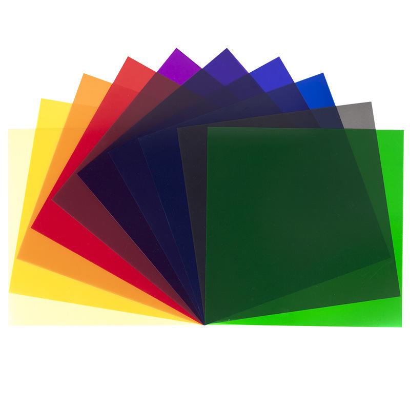 11 High-Temp Resistant Color Gels for On-Camera Flash Photography