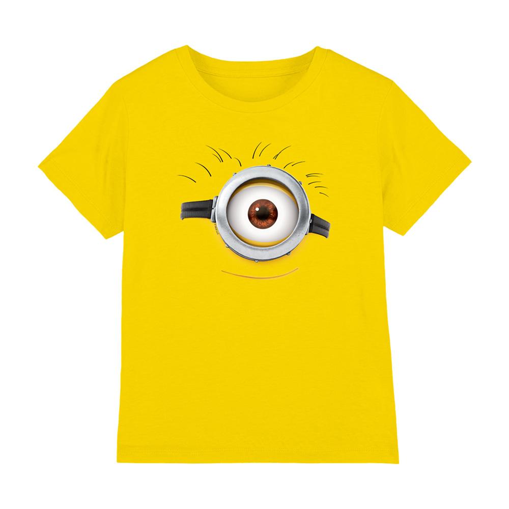 Minions Childrens/Kids Carl Face T-Shirt