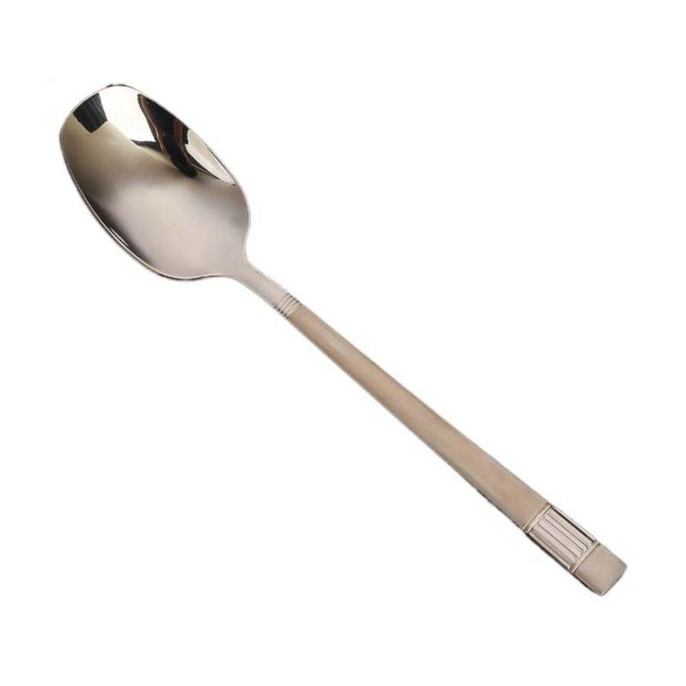 

Бытовая ложка-фонарик, десертная ложка в корейском стиле, новая ложка для перемешивания серебряный