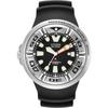 Citizen Eco-Drive BJ8050-08E Men's Professional Diver Watch 300m Water Resistant Black Rubber Strap
