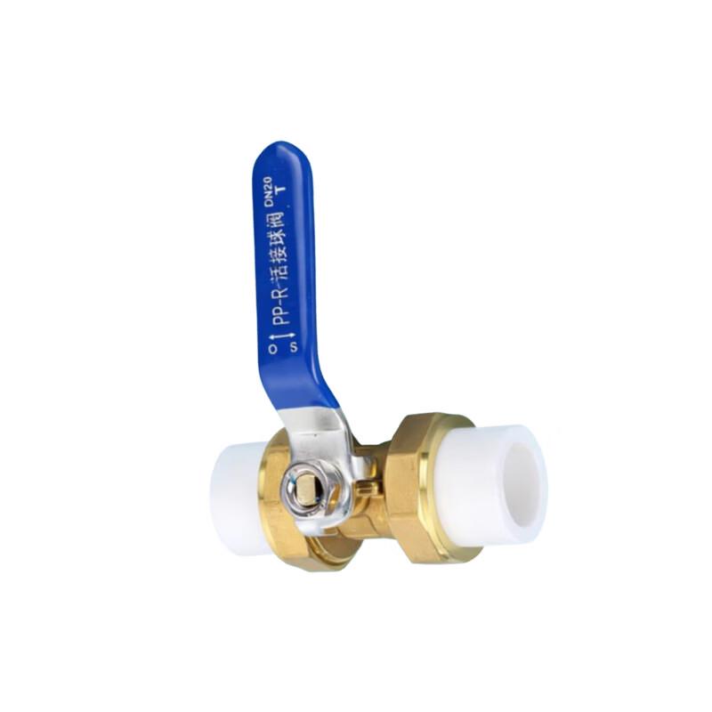 Ruiyouli Full Copper PPR Double Union Ball Valve