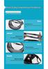 Unisex Waterproof PVC Snorkeling Mask with HD Tempered Glass & Wide Field of View