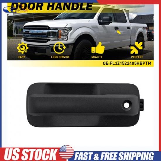 Exterior Outside Driver Front Left Door Handle for 2015- Ford F-150 XLT