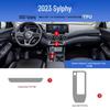 Nissan Sylphy Interior Protection Film: Center Console, Gear Shift, Navigation Screen, B-Pillar Sticker - TPU