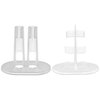 5Pcs White Adjustable Dolls Stands 14-20cm Dolls Display Holders Accessories