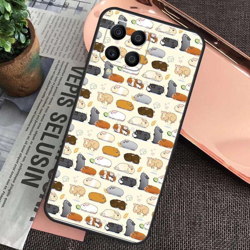 Cute Cartoon Guinea Pig Case For Samsung Galaxy M32 M31 M12 M52 M13 M33 M53 M11 M51 M15 M55 M14 M34 M54 M20 M30s