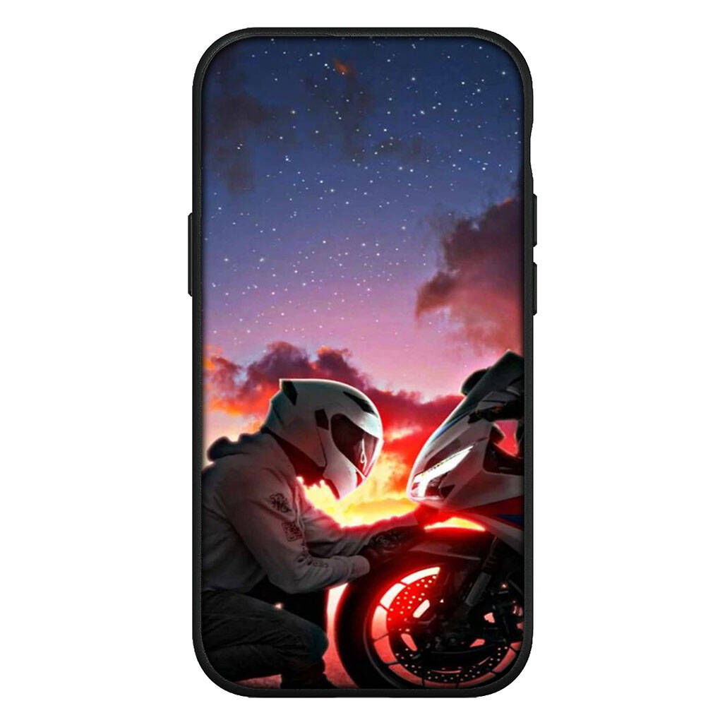 for Samsung Galaxy S25 S24 S23 S22 Ultra FE Plus A37 A57 A56 A55 A06 A16 A15 A36 A26 A35 A05 A25 A54 A34 Phone Case Motorcycle 1N23456 Motorbike Cover