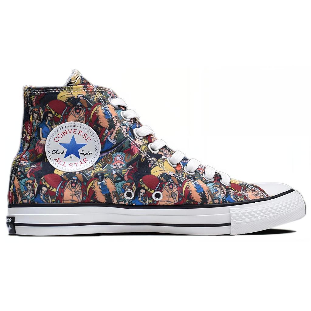 Converse One Piece X Converse Chuck Taylor All Star 100 Pt Hi Canvas Shoes Multicolor 1CK827