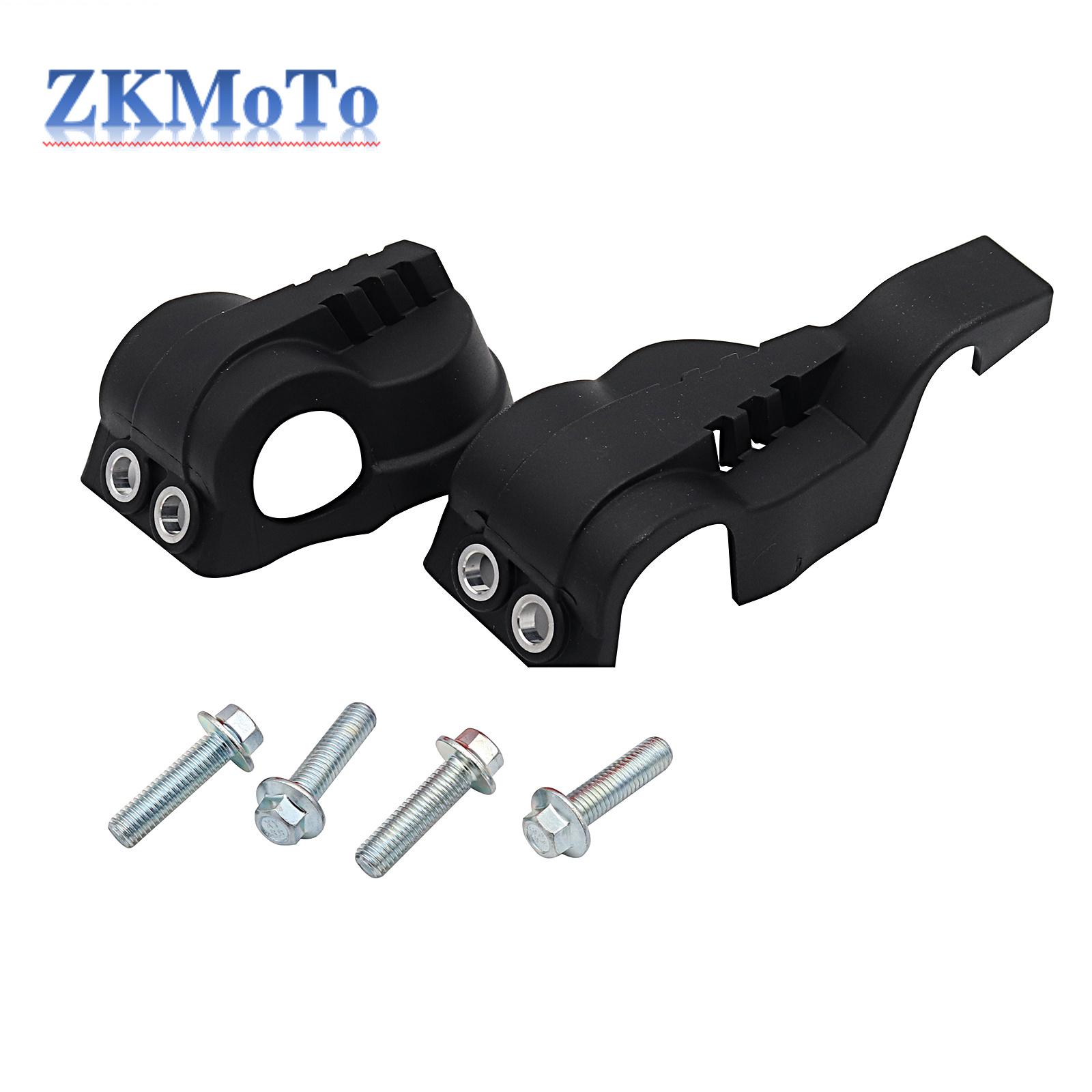 Защитные чехлы на перья вилки для KTM EXC SX SXF XC XCF EXCF XCW SIX DAYS TPI 125 200 250 300 350 400 450 500 2016-2024 2023 чёрный