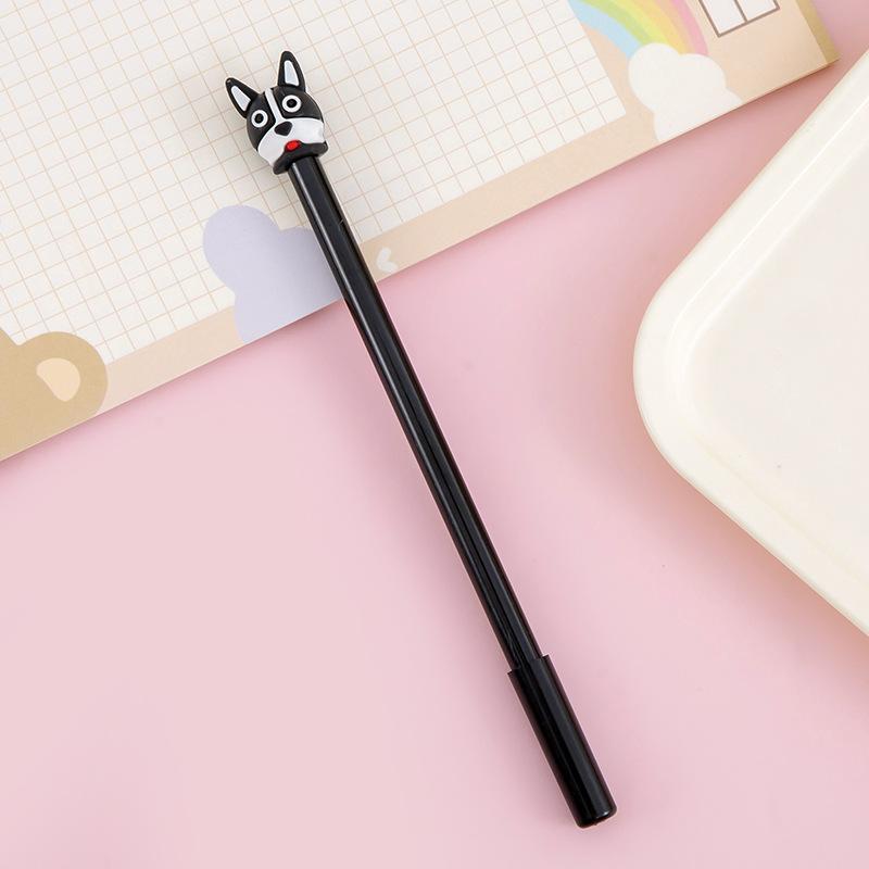 

Wholesale Gel Pens 0.5mm Black Ink Student Writing Pens Cute Stationery Office Business Signature Pen Ballpoint Advertising Pen