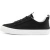 Canvas Logo Low-Top Skate-Schuhe Unisex Sneaker Schwarz K0BX5CC45-990