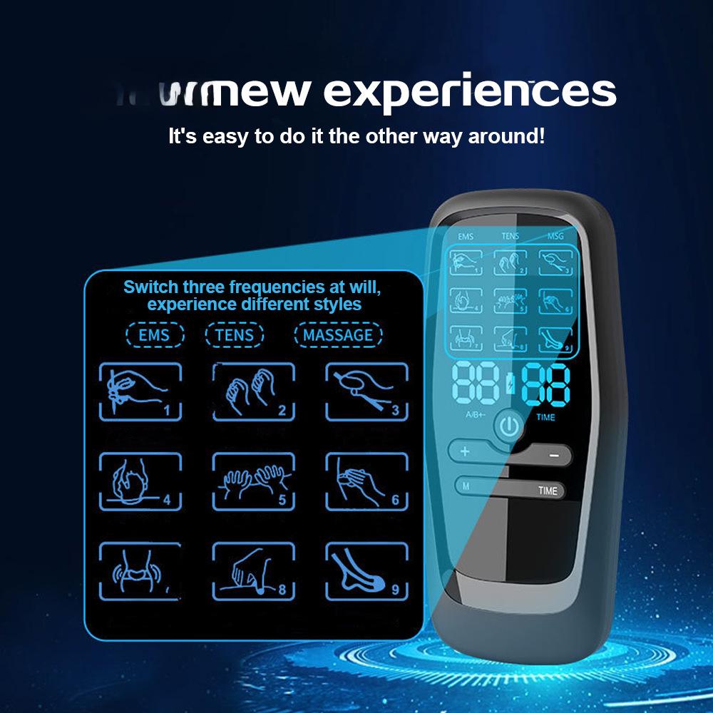 EMS Multifunctional Micro-Current Massage Therapy Device for Muscle Training and Meridian Dredging