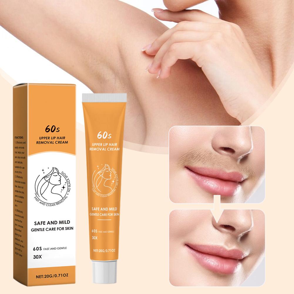 Wax Painless Hair Remover Ladies Epilator Cream Skin Private Beauty Bikini Lip Depilation Hair C3P6