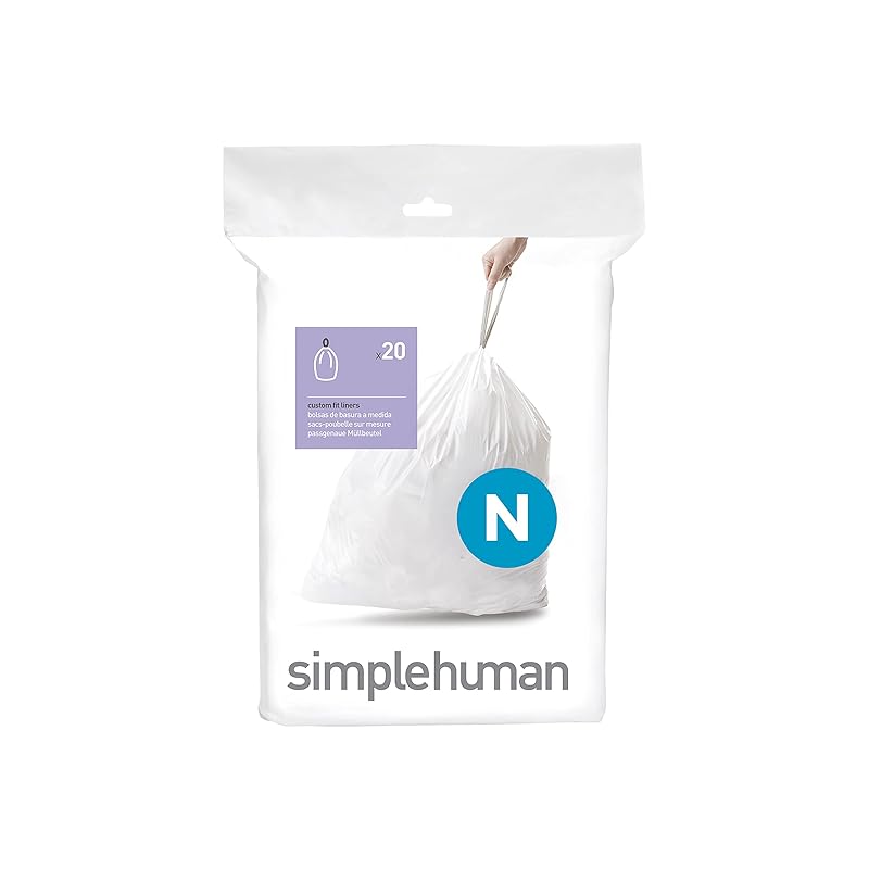 

simplehuman code N perfect fit garbage bags 45-50L / 20 bags CW0174