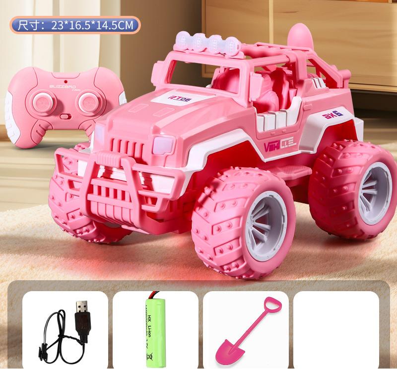 RC Toys Girls Gift Pink Gifts RC CARS Toy Climbing Car Remote Controlled Off Road Vehicle Children Toy Car Christmas Gift