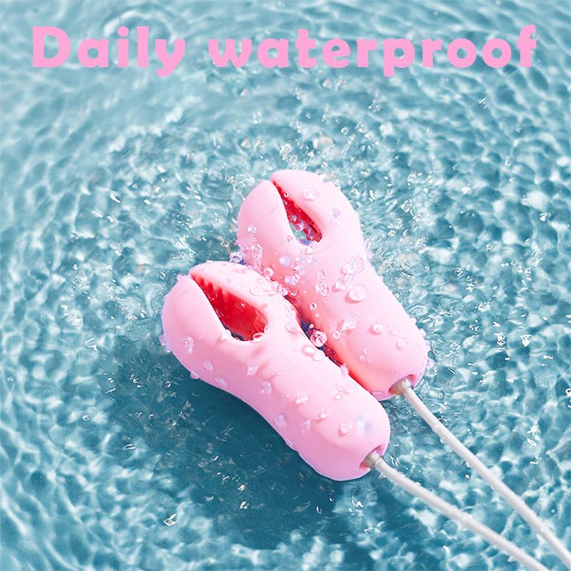 10 trybów elektryczne piersi Sex zabawki zacisk na sutek wibrator do masażu piersi para flirtowanie Bondage stymulator dla dorosłych Sex zabawki dla