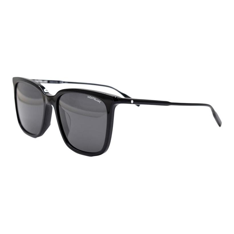 

Montblanc Hexagonal White Star Entry Series Black Square Sunglasses Men sunglasses MB0084SK-001 Basic Packaging-Eyeglass Case