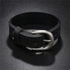 Handmade Beaded Bracelet Leather Bracelet Fashion Wrist Accessory Stylish Daily Wear Bracelet Leather Texture for Man