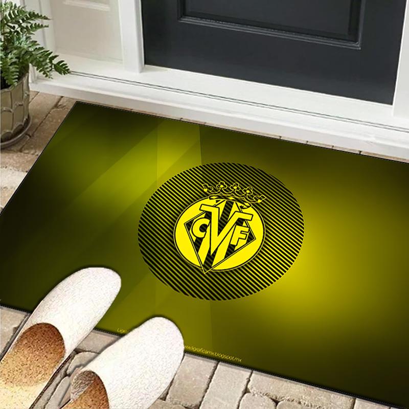 1PC rug Vill-arreal Flames Carpet, Chair Rug,Area Rug for Office Bedroom living rooms bedroom, Doormat decor Christmas fan gifts
