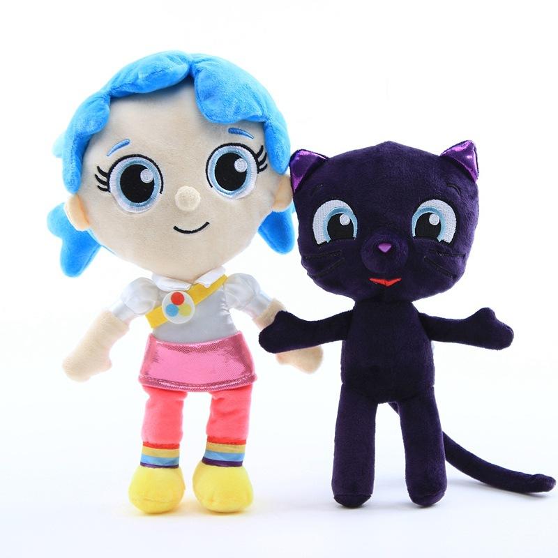 

Плюшевая игрушка Little True Girl Purple Cat Abu Little Baiyun Feiqi Dog Snow Na Zike, подарок