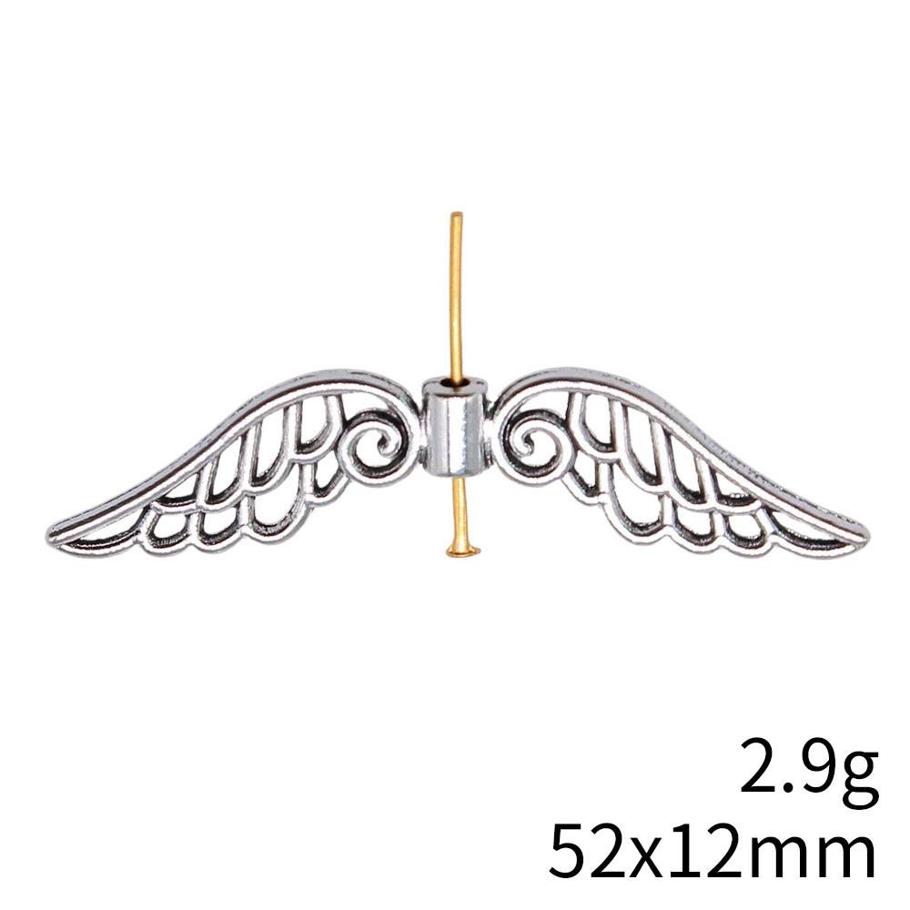 Beads To Make Jewelry Accessories Jewelry Love Wing Small Hole Beads Spacer Accessories Parts Bracelet Beads Accessories