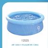WEZHO Round Frame Swimming Pool with Ladder