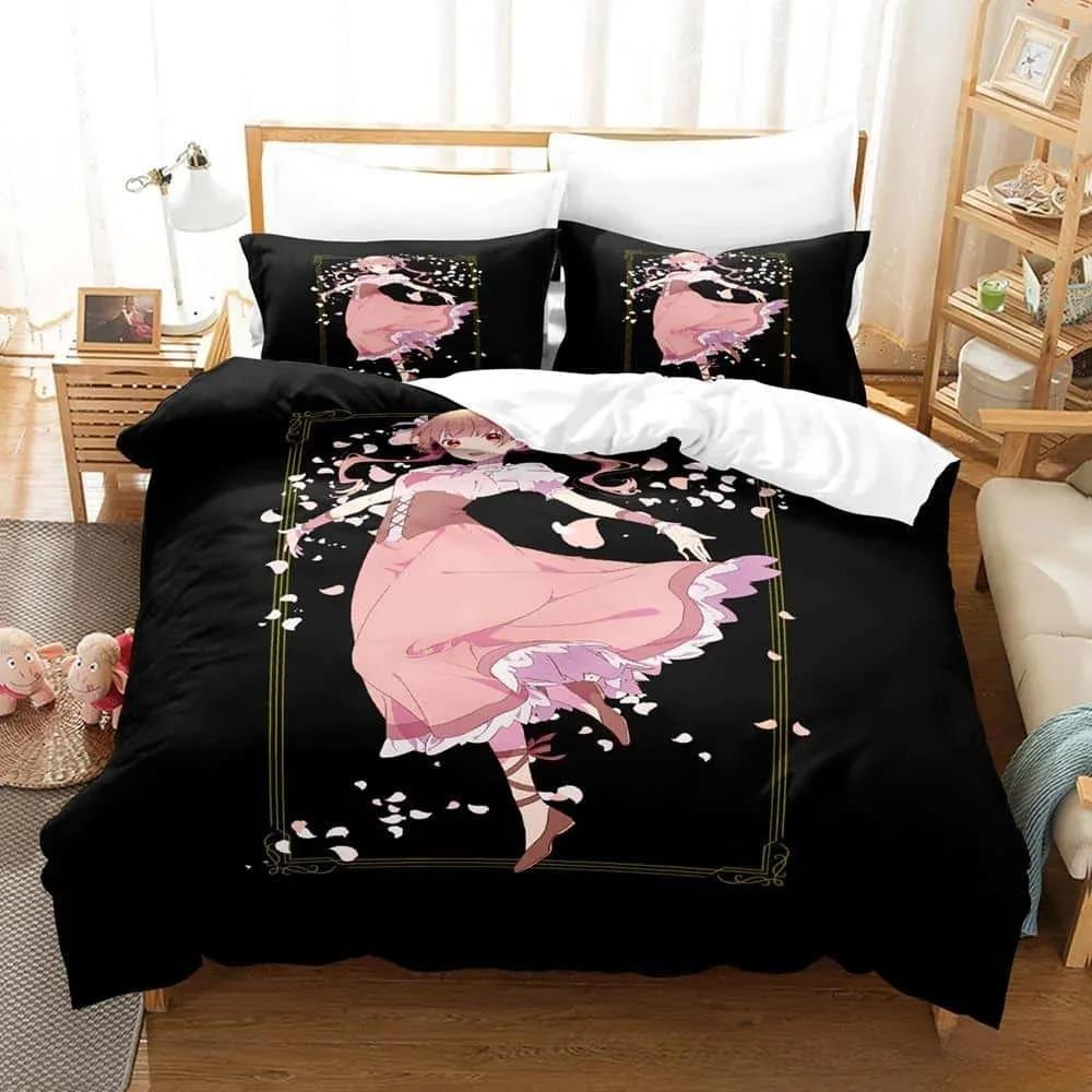 3D Print Anime Sugar Apple Fairy Tale Bedding Set Single Twin Full Queen King Size Duvet Cover for Adult Kid Bedroom