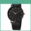 Modern Mens Fashion Quartz Watch With Mineral Glass For Daily Office Use