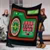 Matrix Binary Code Blanket Soft Comfortable All Seasons Perfect Sofa Office Naps Trips Birthday Gift Christmas Present