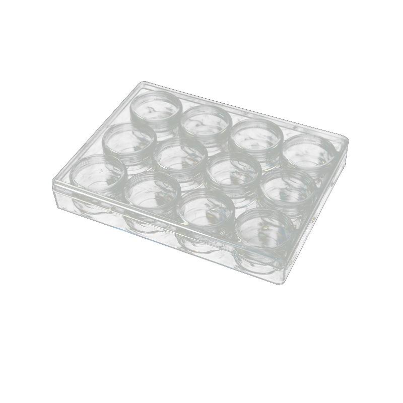 Round Bottle Set Cream Cream Bottle Foundation Eye Shadow Manicure Components Touch Storage Box