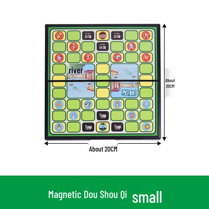 Magnetic Travel Games Set: Ludo, Gomoku, Land Battle Chess, Animal Chess, Checkers, Chinese Chess, International Chess, Military Chess
