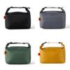 Solid Large Color Capacity Handbag Oil Proof Lunch Box Bag Insulated Gift Bags
