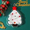 Christmas Towel Cute Christmas Atmosphere Practical Christmas Gift Comfortable Hand Towels Kitchen 4 Styles