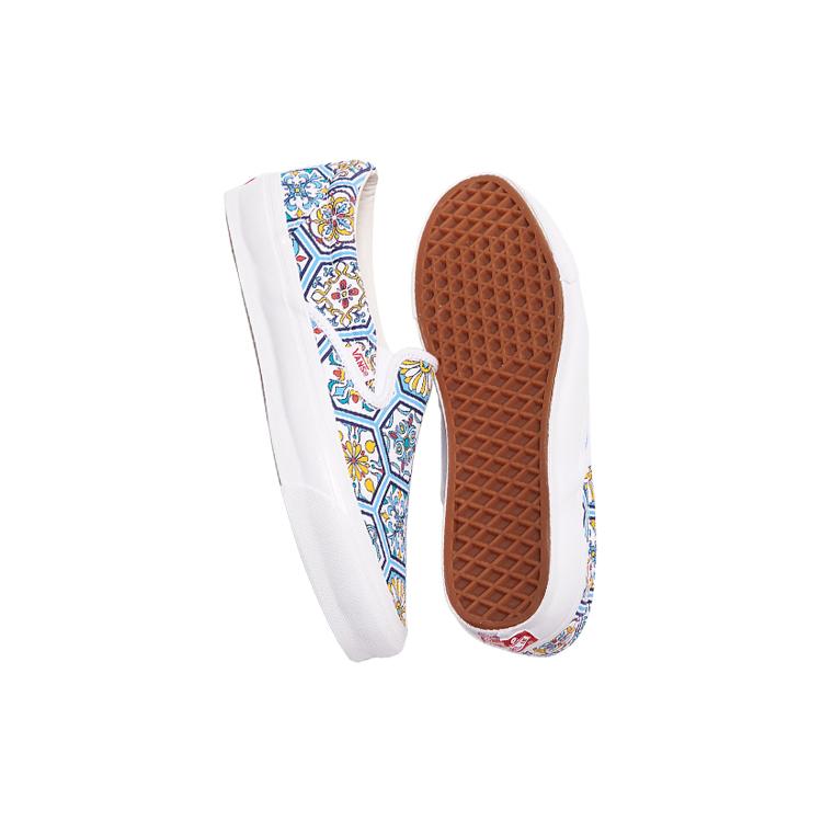 Slip-On Kith X Slip-On Classic Vans 'Blue Moroccan Pattern' VN0A45JK2CM