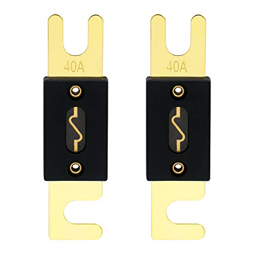 

Heschen Car ANL Fuse 40A Automotive Motorcycle Audio Subwoofer Supplies Pack of 2