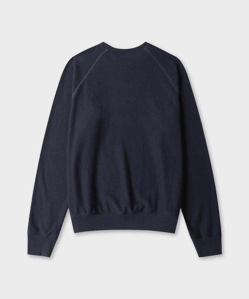 TAILDERN Jonze Cotton Reglan Sweatshirts Navy