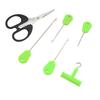 6Pcs Baits Needle Fishing Baits Hook Needle Worms Threader Fishing Tool Set for Fishing Equipment Baits Preparation