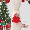 2PCS/SET Exquisite Snowflakes Curtain Rope Plush Curtain Strap  Christmas Decorations