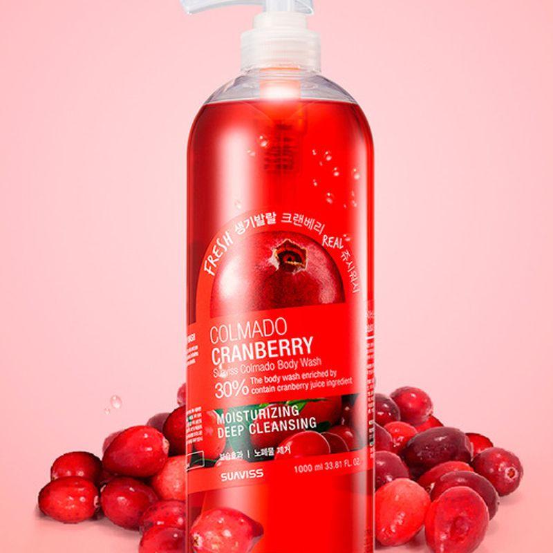 Kolmado Cranberry Body Wash 1000ml WS01AB08