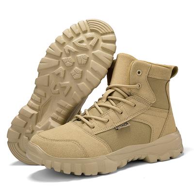 Herbst- und Winter-High-Top-Outdoor-Militärstiefel, modische Freizeitschuhe, Outdoor-Bergsteigerschuhe, High-Top-Martinstiefel, Kampftrainingsstiefel