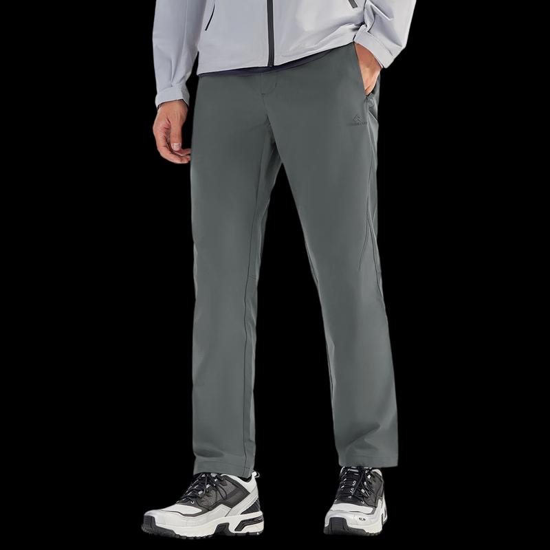 Tuoluzhe Men's Outdoor Loose Straight-Leg Hiking Pants