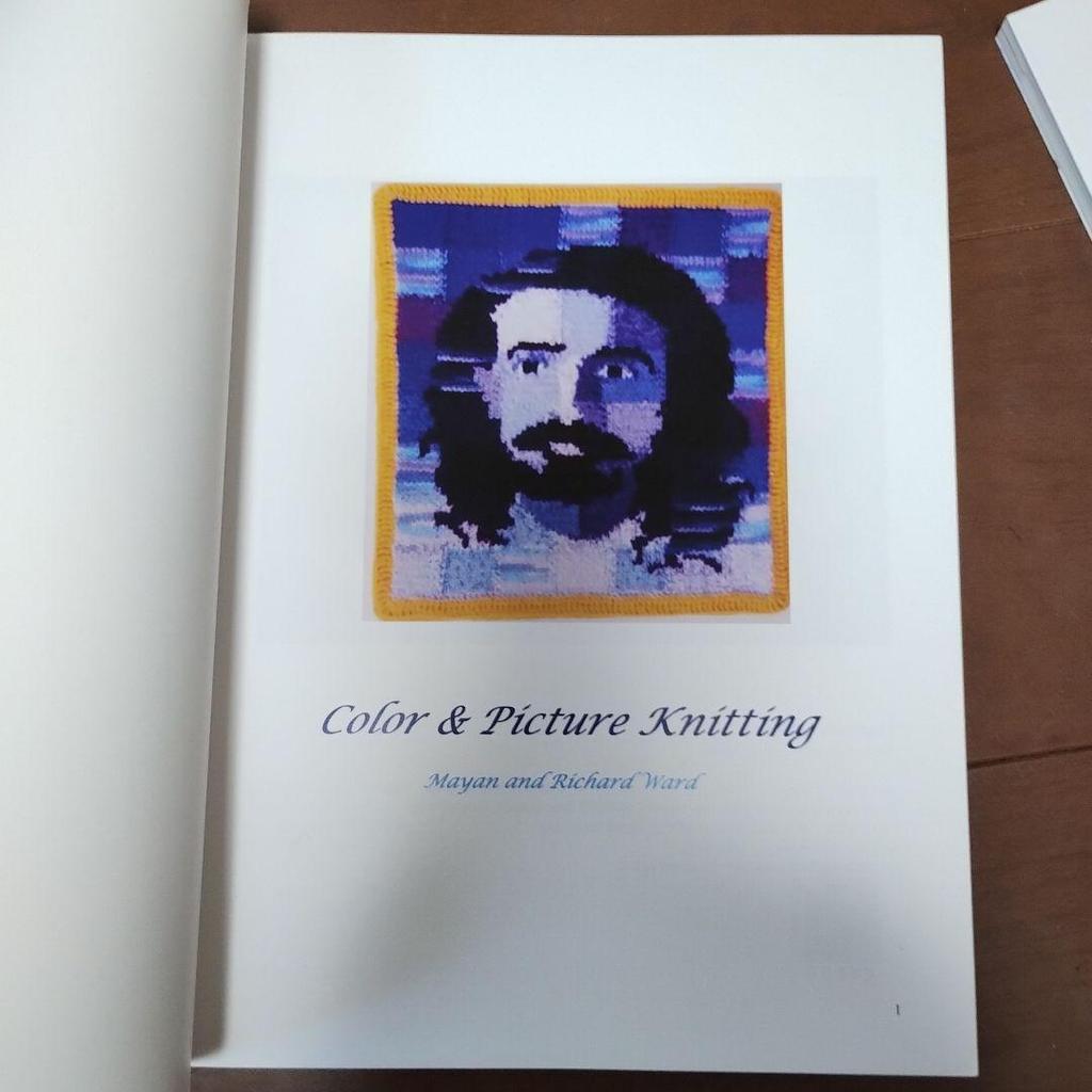 [USED] Foreign books: color & picture knitting
