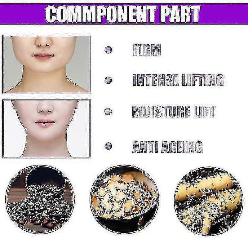 Cremă Fermizantă Lifting Facial Slăbire Formă de V Slăbire Îndepărtare Mușchi Maseter Bărbie Dublă Ardere Grăsime Facială Produse Anti-riduri 30g
