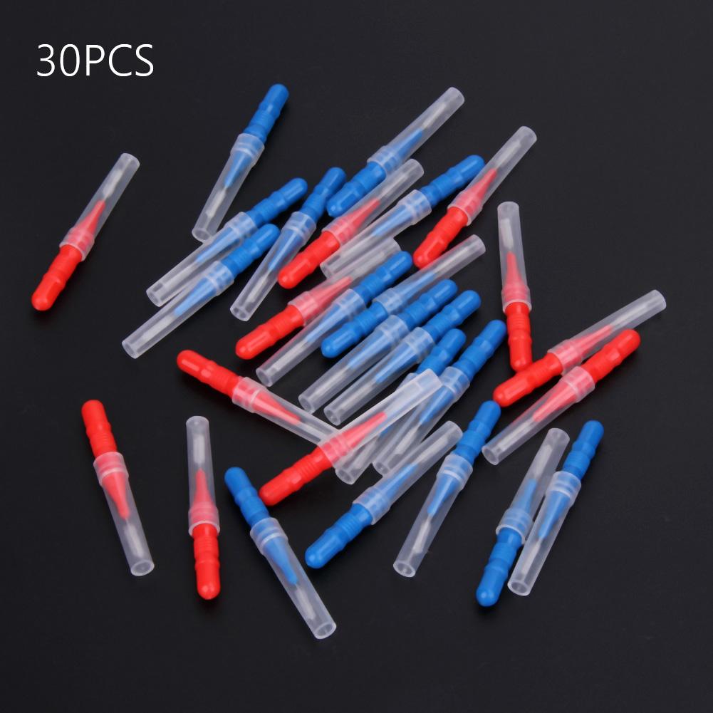 30Pcs Interdental Brush Dental Toothpicks Brush Oral Interdental Brush Flosser Toothpick Cleaners Tooth Cleaning Tool