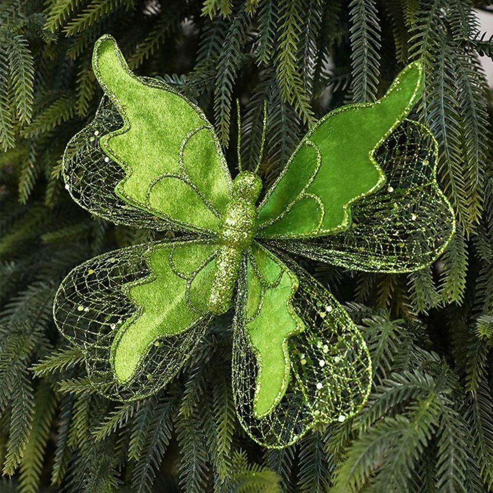 Vibrant Colors 3D Butterfly Decoration Intricate Details Butterfly Hanging Pendant  Birthday Party